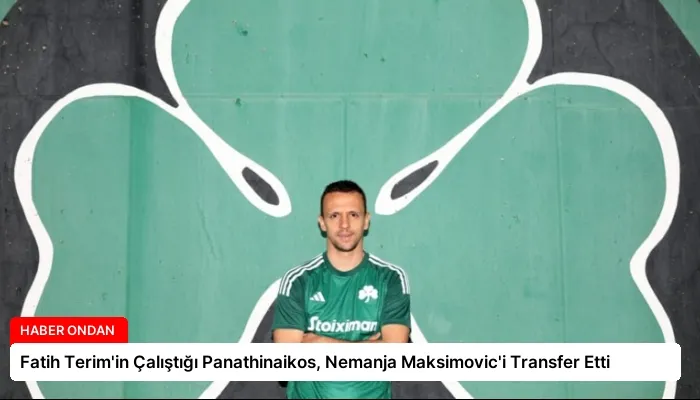 Fatih Terim’in Çalıştığı Panathinaikos, Nemanja Maksimovic’i Transfer Etti