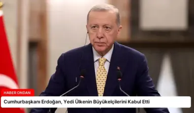 Cumhurbaşkanı Erdoğan, Yedi Ülkenin Büyükelçilerini Kabul Etti