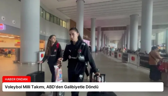 Voleybol Milli Takımı, ABD’den Galibiyetle Döndü