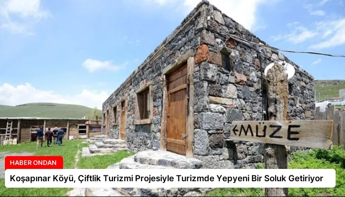 Koşapınar Köyü, Çiftlik Turizmi Projesiyle Turizmde Yepyeni Bir Soluk Getiriyor