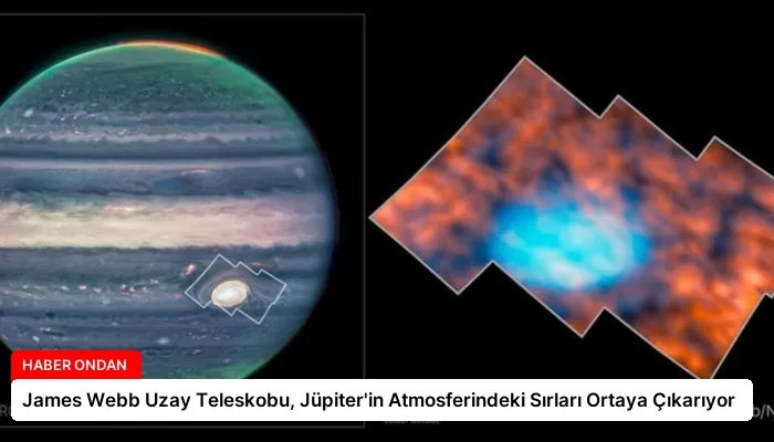 James Webb Uzay Teleskobu, Jüpiter’in Atmosferindeki Sırları Ortaya Çıkarıyor