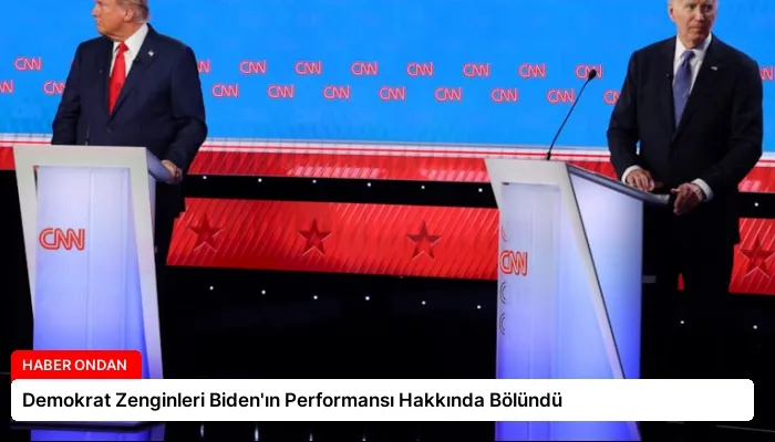 Demokrat Zenginleri Biden’ın Performansı Hakkında Bölündü