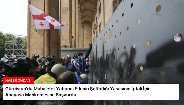 Gürcistan’da Muhalefet Yabancı Etkinin Şeffaflığı Yasasının İptali İçin Anayasa Mahkemesine Başvurdu
