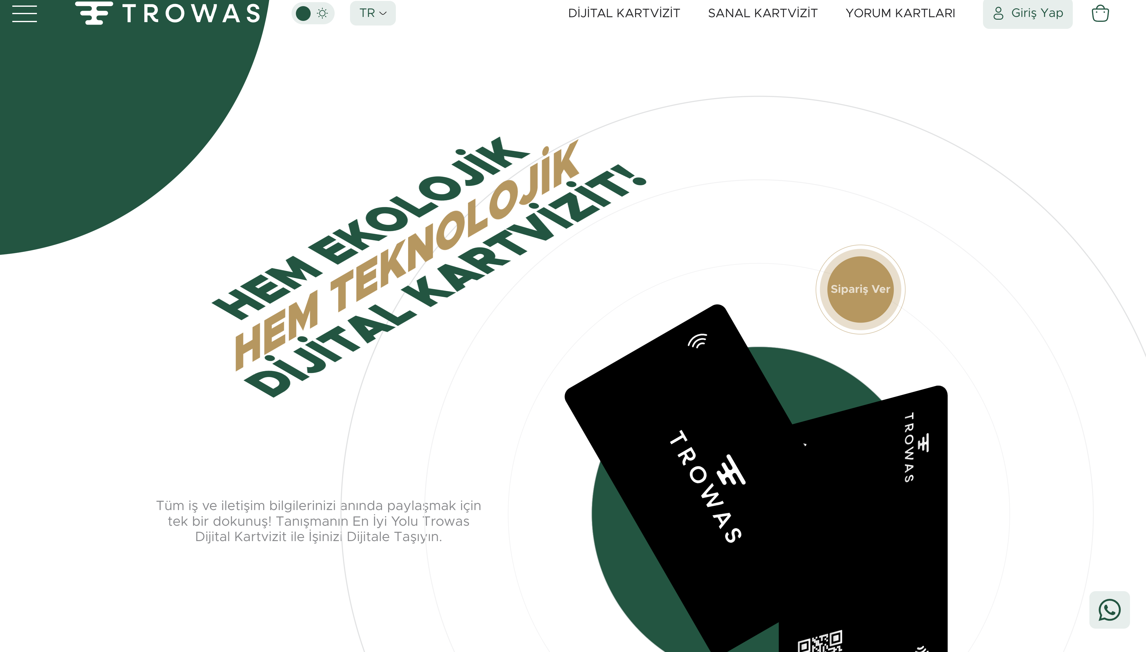 Trowas Dijital Kartvizit ile İşinizi Modernleştirin