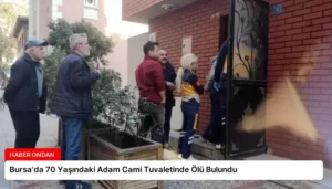 Bursa’da 70 Yaşındaki Adam Cami Tuvaletinde Ölü Bulundu