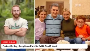 Furkan Kızılay, Sevgilisine Paris’te Evlilik Teklifi Yaptı