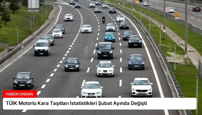 TÜİK Motorlu Kara Taşıtları İstatistikleri Şubat Ayında Değişti