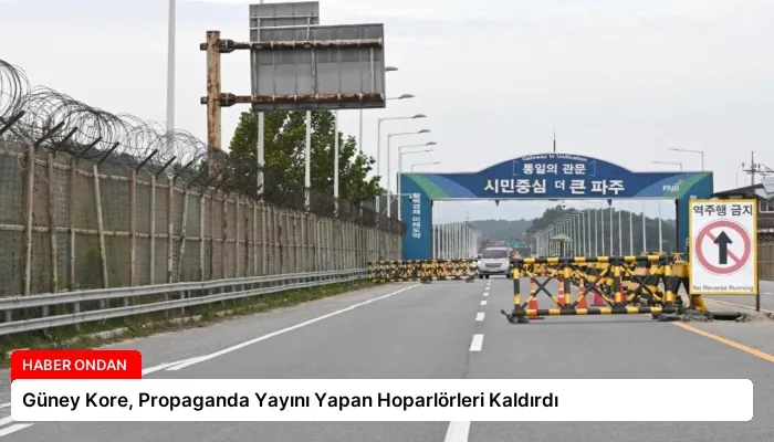 Güney Kore, Propaganda Yayını Yapan Hoparlörleri Kaldırdı