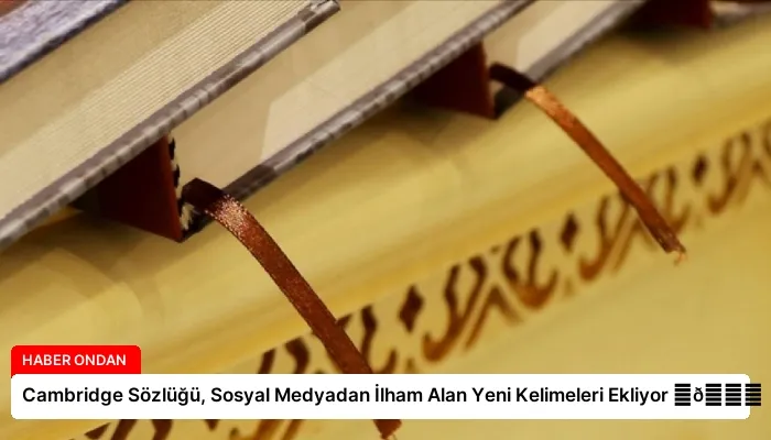 Cambridge Sözlüğü, Sosyal Medyadan İlham Alan Yeni Kelimeleri Ekliyor ⏬👇