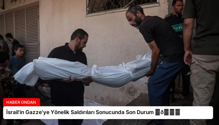 İsrail’in Gazze’ye Yönelik Saldırıları Sonucunda Son Durum ⏬👇