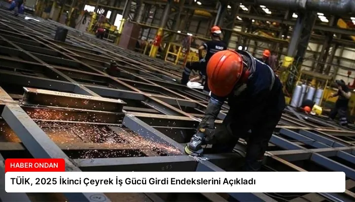TÜİK, 2025 İkinci Çeyrek İş Gücü Girdi Endekslerini Açıkladı