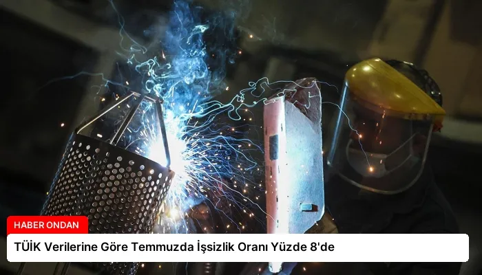 TÜİK Verilerine Göre Temmuzda İşsizlik Oranı Yüzde 8’de