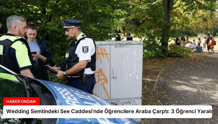Wedding Semtindeki See Caddesi’nde Öğrencilere Araba Çarptı: 3 Öğrenci Yaralı