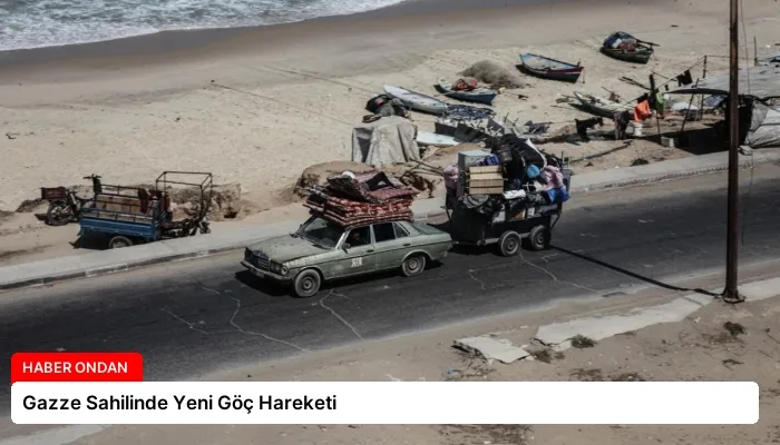 Gazze Sahilinde Yeni Göç Hareketi