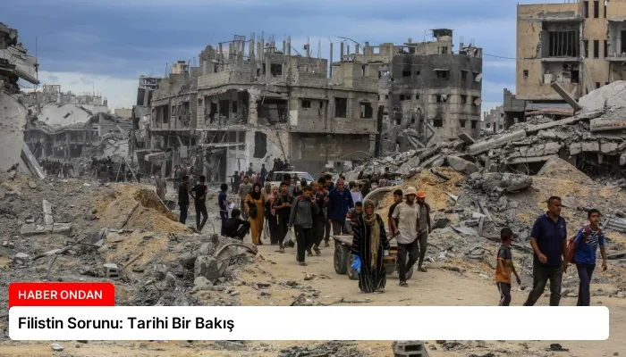 Filistin Sorunu: Tarihi Bir Bakış