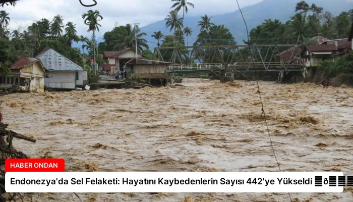 Endonezya’da Sel Felaketi: Hayatını Kaybedenlerin Sayısı 442’ye Yükseldi ⏬👇