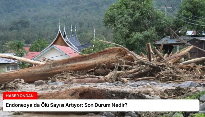 Endonezya’da Ölü Sayısı Artıyor: Son Durum Nedir?