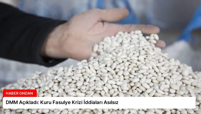 DMM Açıkladı: Kuru Fasulye Krizi İddiaları Asılsız