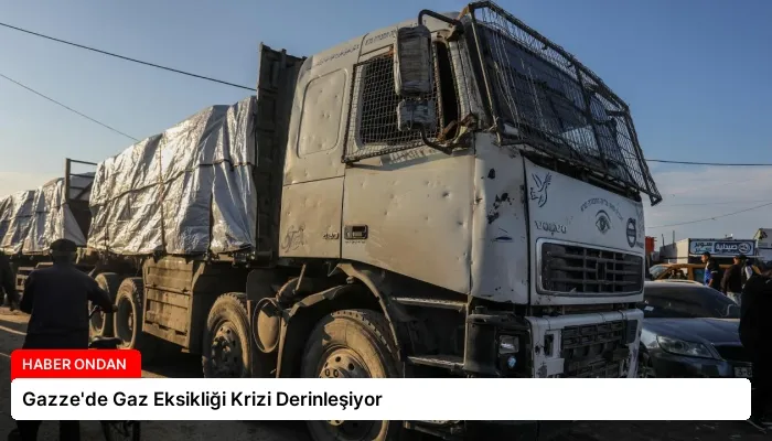 Gazze’de Gaz Eksikliği Krizi Derinleşiyor