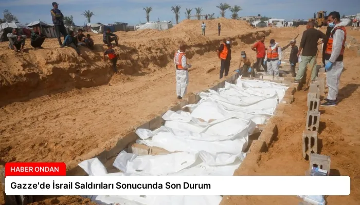 Gazze’de İsrail Saldırıları Sonucunda Son Durum