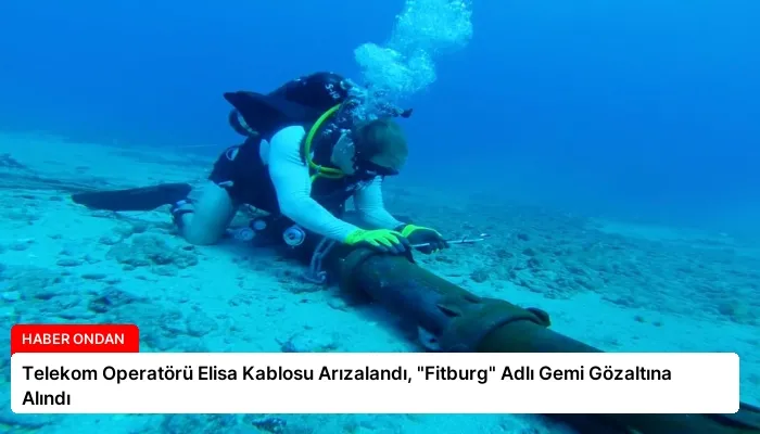 Telekom Operatörü Elisa Kablosu Arızalandı, “Fitburg” Adlı Gemi Gözaltına Alındı