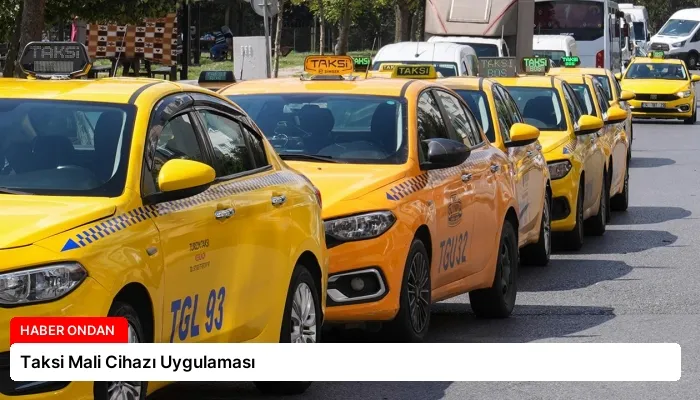 Taksi Mali Cihazı Uygulaması