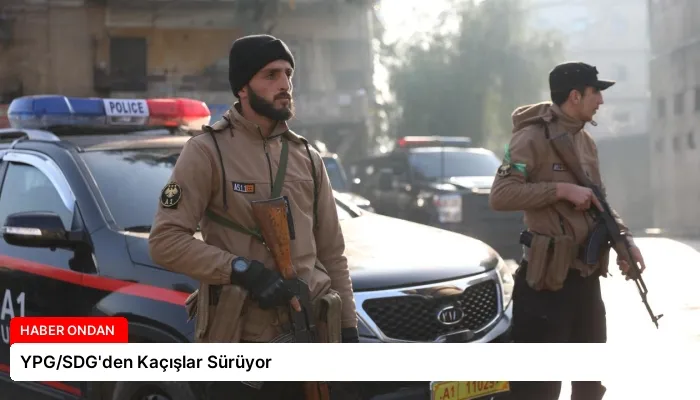 YPG/SDG’den Kaçışlar Sürüyor