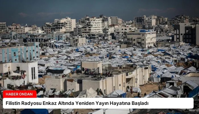 Filistin Radyosu Enkaz Altında Yeniden Yayın Hayatına Başladı