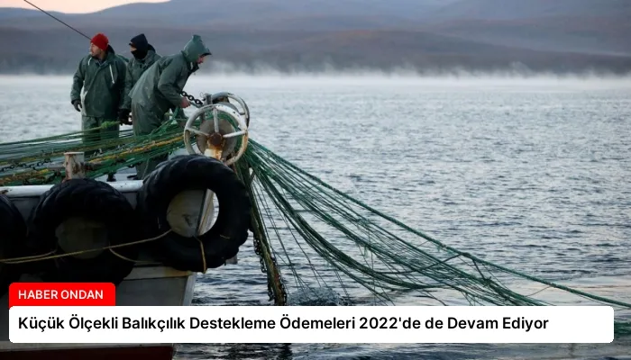 Küçük Ölçekli Balıkçılık Destekleme Ödemeleri 2022’de de Devam Ediyor