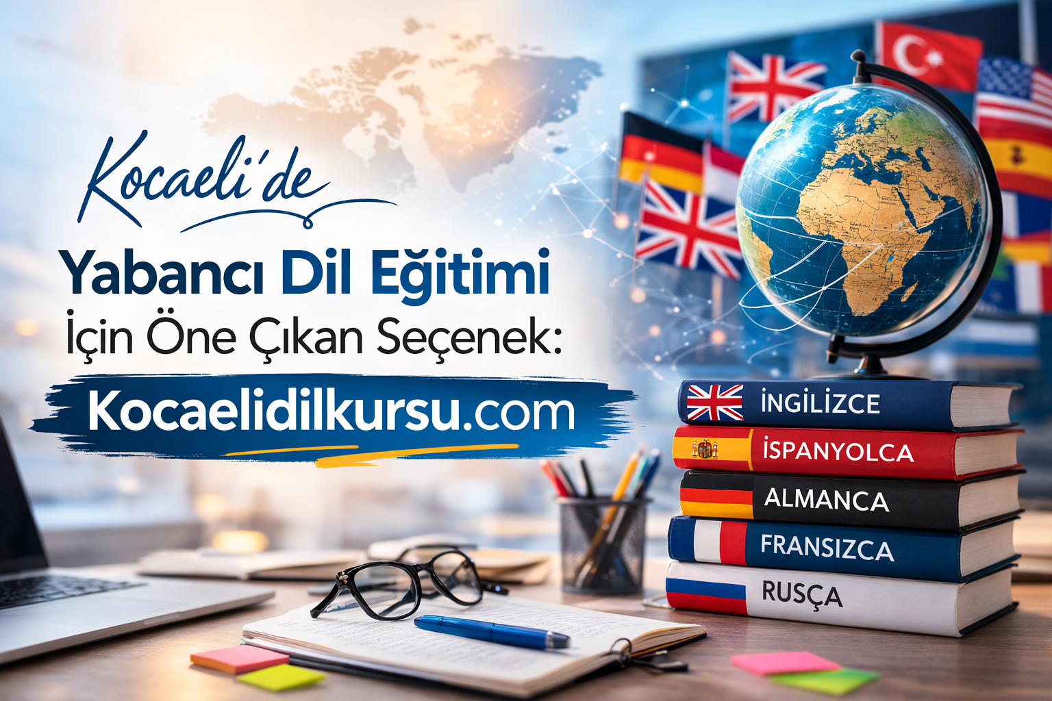 Kocaeli’de Yabancı Dil Eğitimi İçin Öne Çıkan Seçenek: Kocaelidilkursu.com