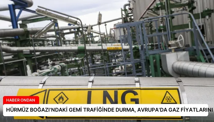 HÜRMÜZ BOĞAZI’NDAKİ GEMİ TRAFİĞİNDE DURMA, AVRUPA’DA GAZ FİYATLARINI ARTIRDI