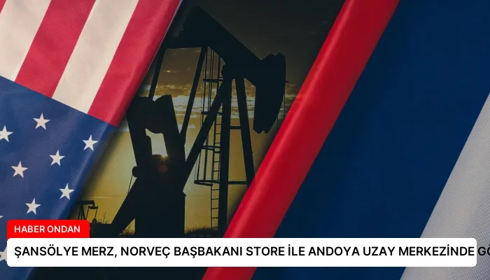 ŞANSÖLYE MERZ, NORVEÇ BAŞBAKANI STORE İLE ANDOYA UZAY MERKEZİNDE GÖRÜŞTÜ