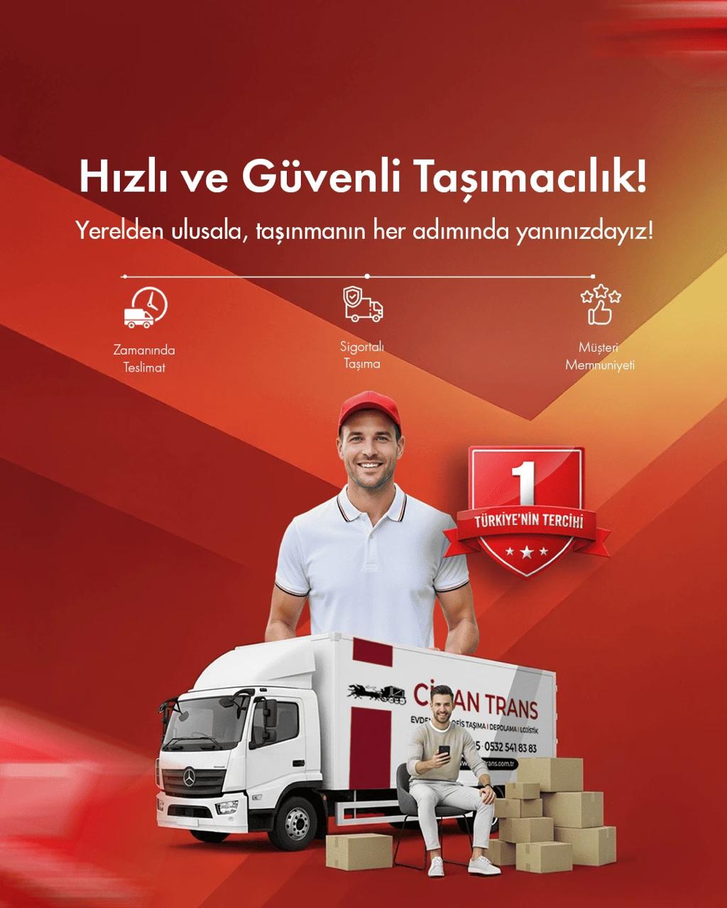 Güvenli ve Profesyonel Taşımacılıkta Yeni Nesil Hizmet Anlayışı