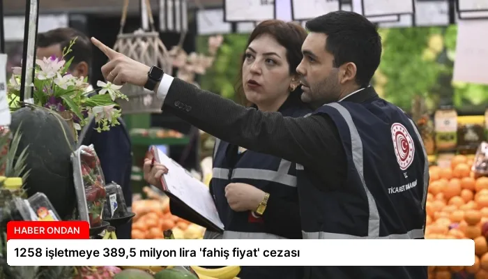 1258 işletmeye 389,5 milyon lira ‘fahiş fiyat’ cezası