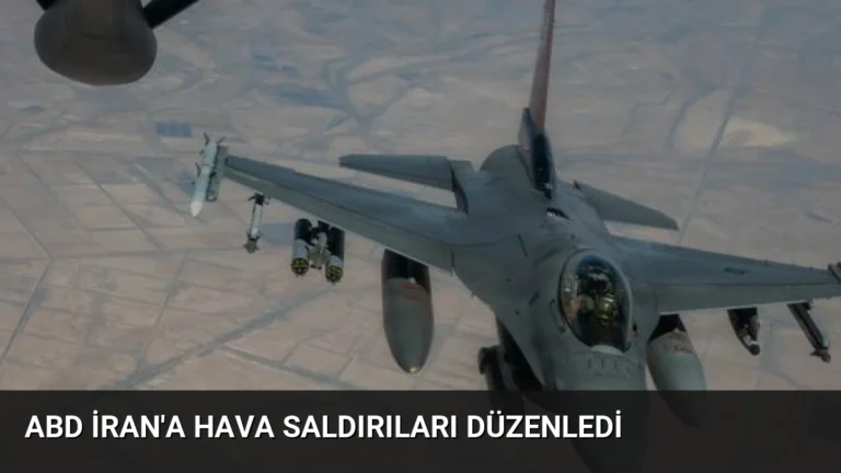 ABD İran’a Hava Saldırıları Düzenledi