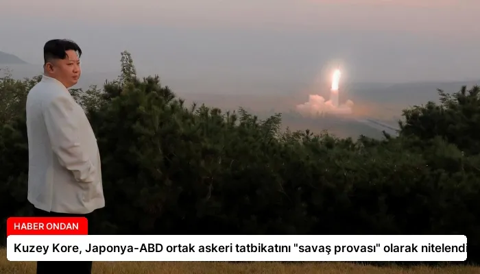 Kuzey Kore, Japonya-ABD ortak askeri tatbikatını “savaş provası” olarak nitelendirdi