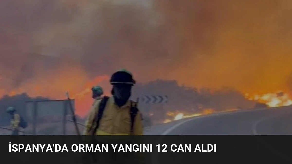 İspanya’da Orman Yangını 12 Can Aldı