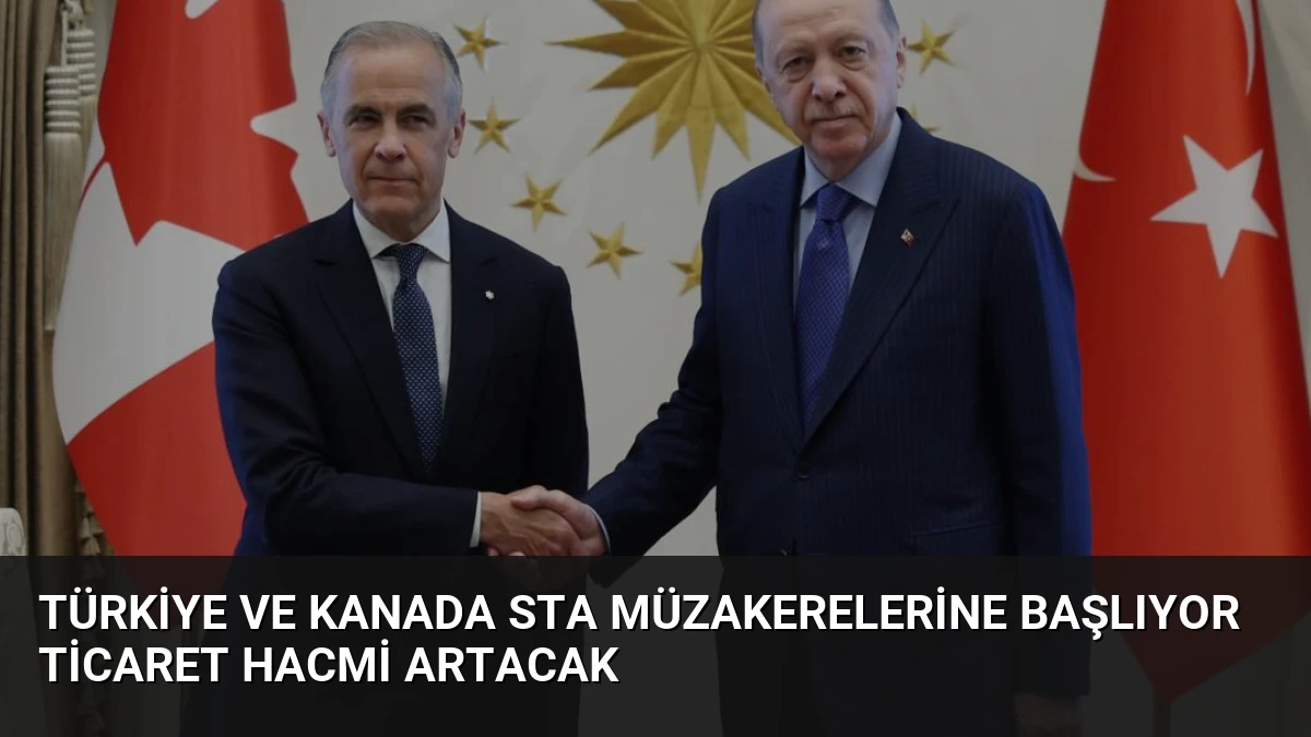 Türkiye ve Kanada STA Müzakerelerine Başlıyor Ticaret Hacmi Artacak