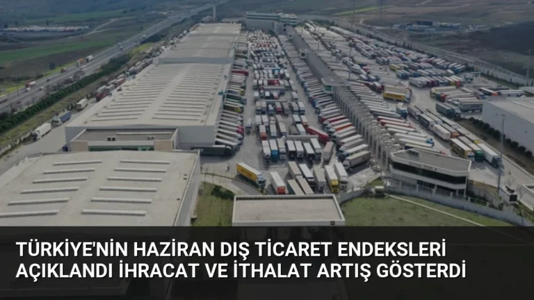 Türkiye’nin Haziran Dış Ticaret Endeksleri Açıklandı İhracat ve İthalat Artış Gösterdi
