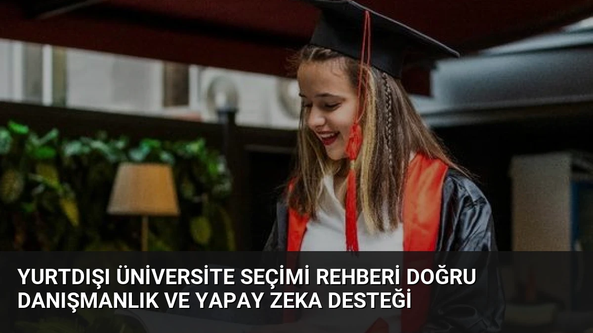 Yurtdışı Üniversite Seçimi Rehberi Doğru Danışmanlık ve Yapay Zeka Desteği