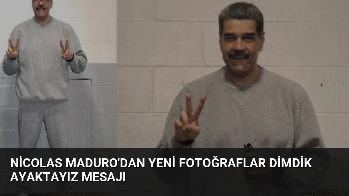 Nicolas Maduro’dan Yeni Fotoğraflar Dimdik Ayaktayız Mesajı