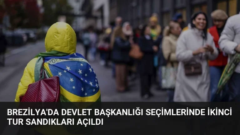 Brezilya’da Devlet Başkanlığı Seçimlerinde İkinci Tur Sandıkları Açıldı